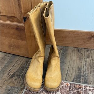 No Boundaries Tan Heeled Boots